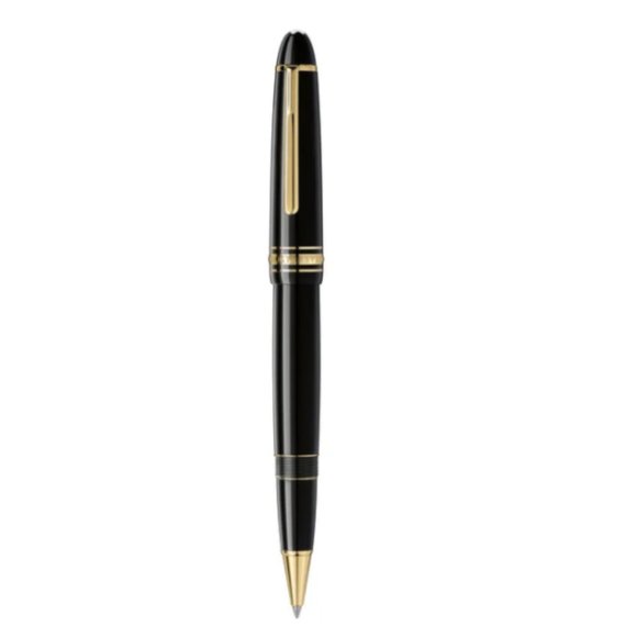Montblanc Meisterstück Gold-Coated LeGrand Rollerball Pen, Black - Picture 4 of 7